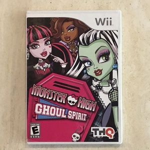 Monster High Ghoul Spirit Nintendo Wii Game Complete